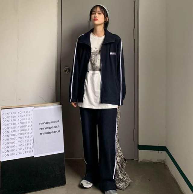 スウェット レディース ジャージ セットアップ ルームウェア